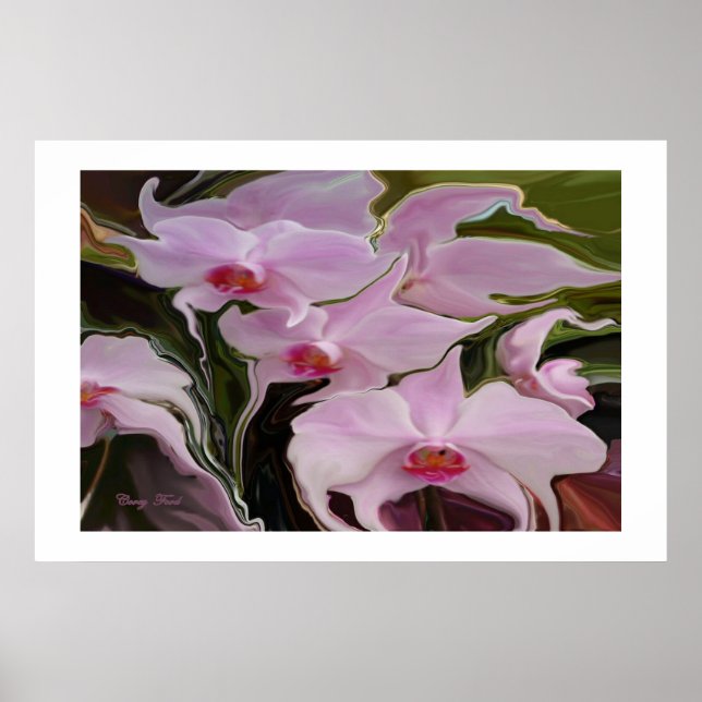 impressão "ORCHIDS DE SEMANA" (Frente)