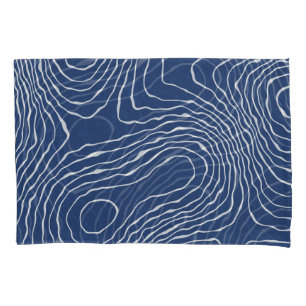 Impressão Orgânico Topográfico da Linha da Terra.