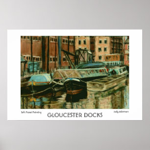 Impressão ou Poster de docas de Gloucester