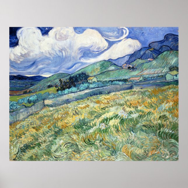IMPRESSÃO | Panorama Van Gogh 48x38 do Santo-Ré (Frente)
