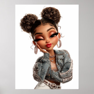 Impressão Pearl Pout, Cartaz de Valor em Papel (Se