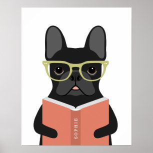 Impressão Personalizada de Bulldog Francês