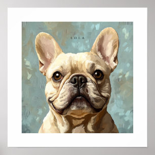 Impressão Personalizada de Bulldog Francês