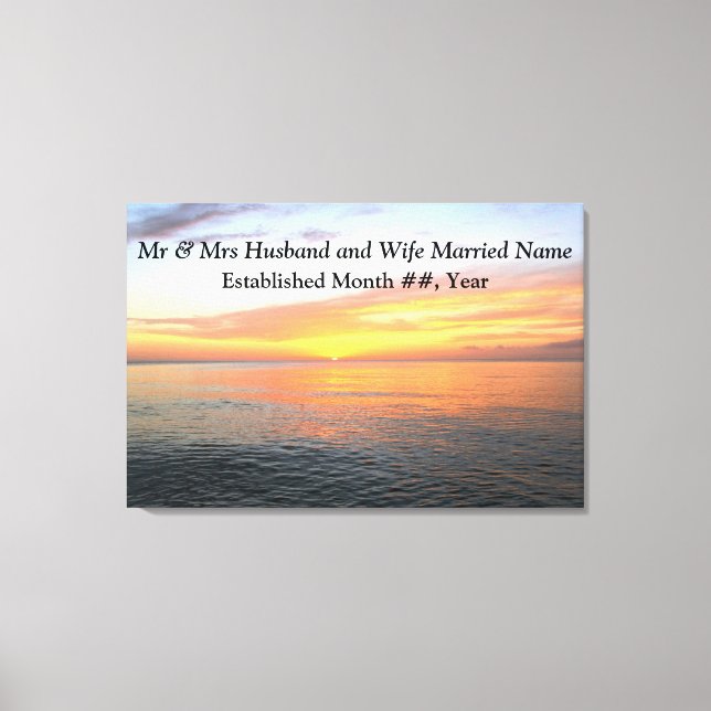 IMPRESSÃO PERSONALIZADA DE CANVAS SUNRISE (Frente)