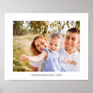 Impressão Personalizada de Foto e Nome da Família
