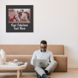 Impressão Personalizada de Foto e Texto