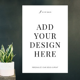 Impressão personalizada de Poster de Promocional d