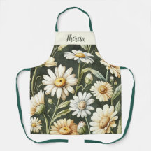 Impressão personalizado Apron, Daisy Apron,