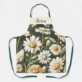 Impressão personalizado Apron, Daisy Apron,