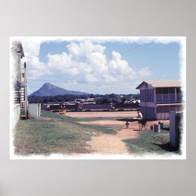 Impressão PhuCat AFB Vietnam 1968 (Frente)