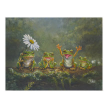 impressão pintada à mão "Daisy Day"