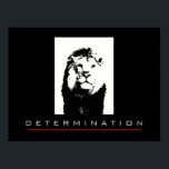 Impressão Pop de Leão de Arte Motivacional<br><div class="desc">Trabalho de arte Digital Lion - Cabeça Lioneira Computador Arte Animal - Pop de Arte Universitária - Imagens Computacionais de Grandes Gatos Selvagens</div>