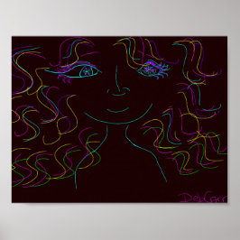 Impressão poster Colorida