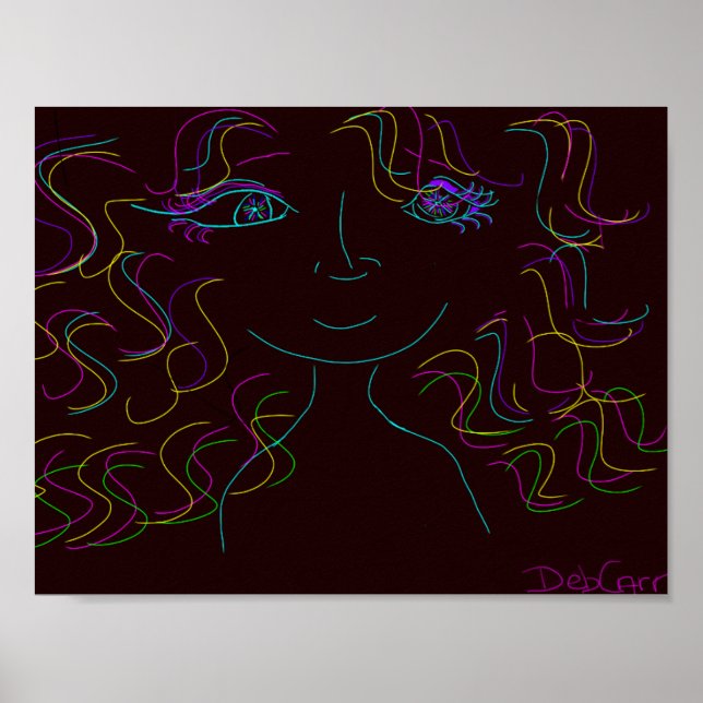 Impressão poster Colorida (Frente)