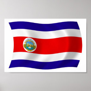 Impressão Poster da Costa Rica
