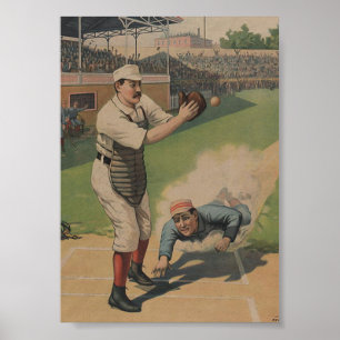 Impressão Poster de Baseball