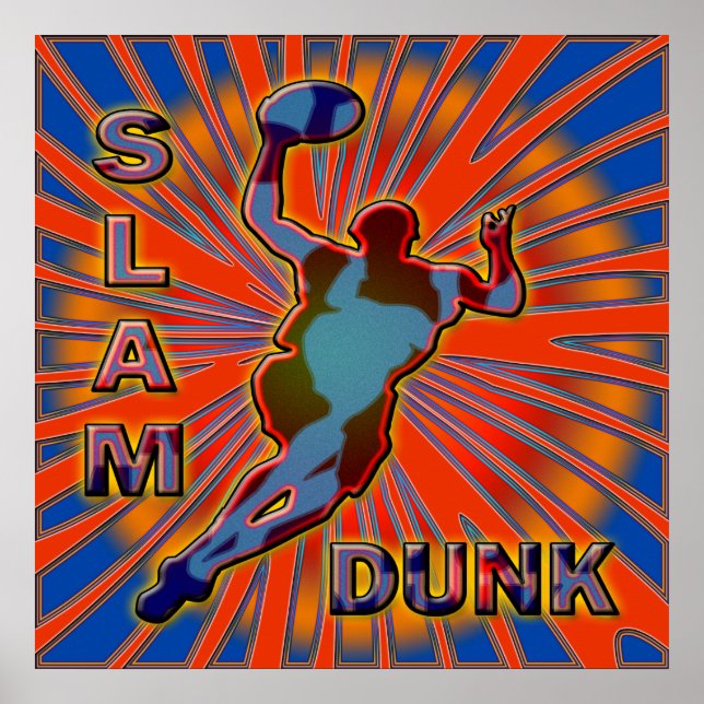 Impressão POSTER DE BASKETBALL SLAM DUNK (Frente)
