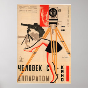 Impressão Poster de de filme do Avant Garde Russo