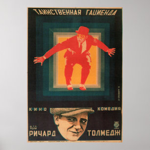 Impressão Poster de de filme do Avant Garde Russo