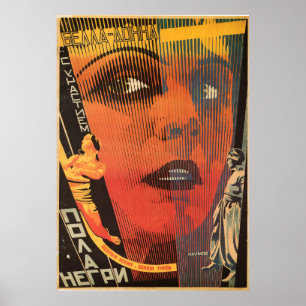 Impressão Poster de de filme do Avant Garde Russo