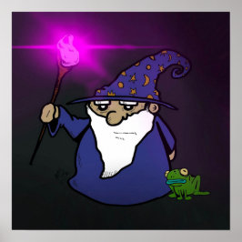 Impressão Poster do assistente e Sapo