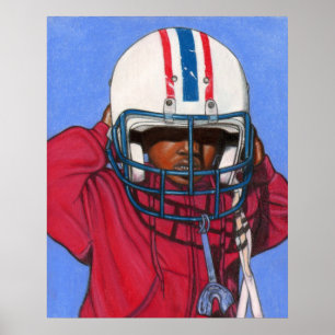 Impressão/ Poster ~ Esporte Étnico / Futebol