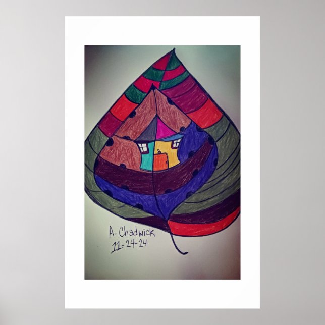 Impressão Poster sazonal (Frente)