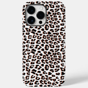 Impressão Preta Castanho e Leopardo Branco