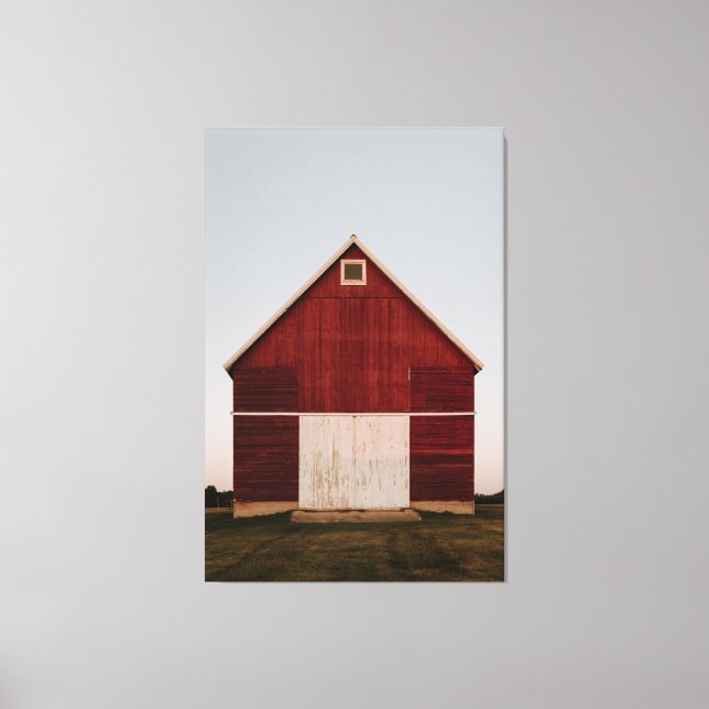 IMPRESSÃO QUAD GRANDE VERMELHO EM CANVAS ESTICADA (Frente)