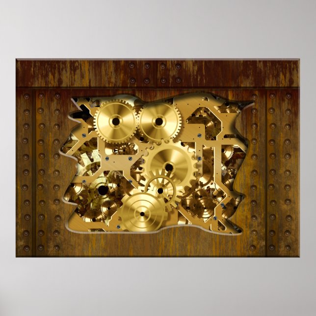 Impressão Radical Steampunk 3 (Frente)