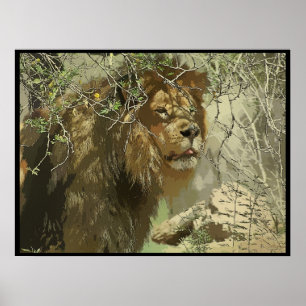 Impressão - rei da selva