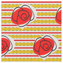 Impressão Rosa de tecido pequeno espanhol