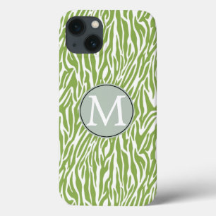 Impressão Safari Zebra Verde