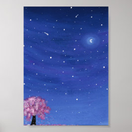 Impressão Sakura, Papel Poster de Valor