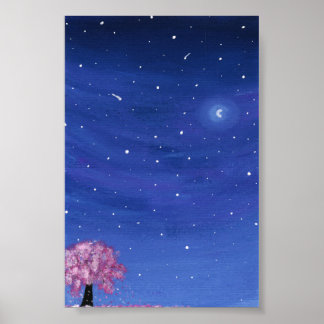 Impressão Sakura, Papel Poster de Valor