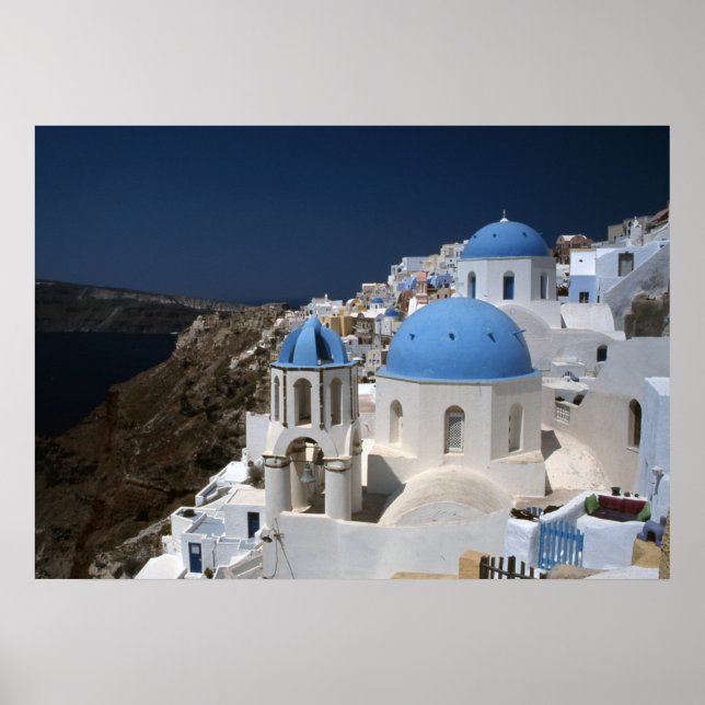 Impressão Santorini, Papel Poster de Valor (Matte) (Frente)