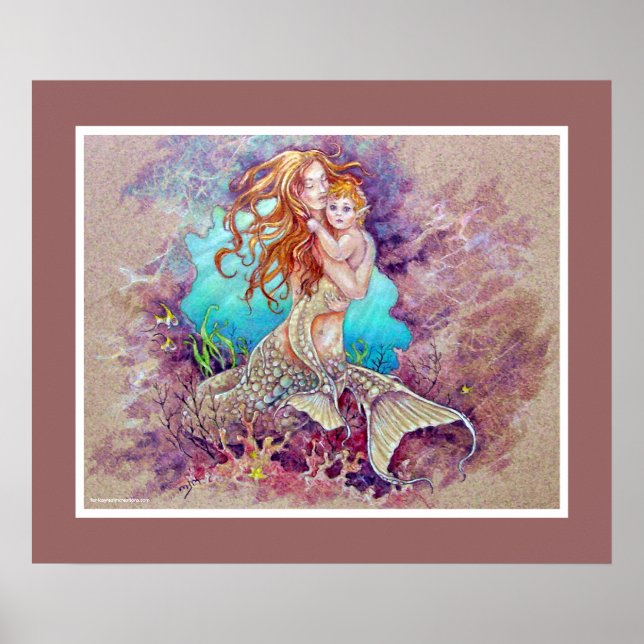 IMPRESSÃO - Sereia Mãe (Frente)