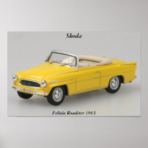Impressão Skoda Felicia Roadster 1963