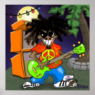 Impressão "Spank de Plank" - por Kev Moore