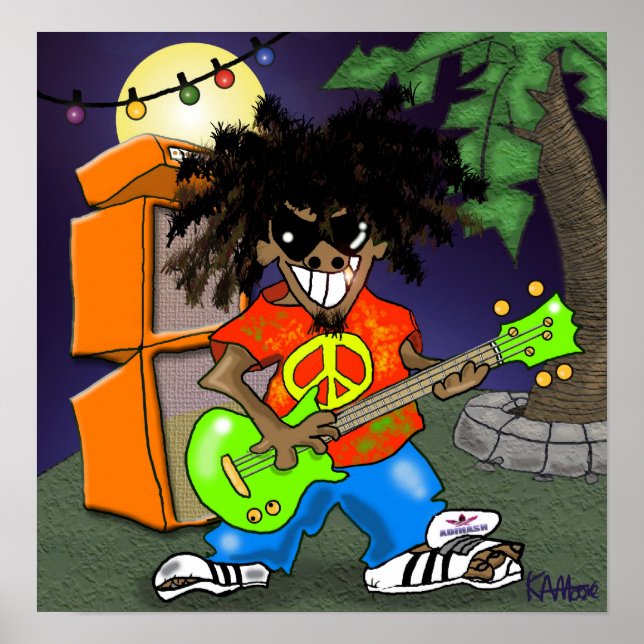 Impressão "Spank de Plank" - por Kev Moore (Frente)