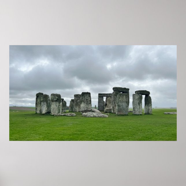 IMPRESSÃO | Stonehenge 35" x 20" (Frente)