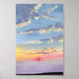 Impressão sunset, Poster de papel de valor (Matte)