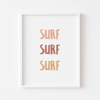 impressão Surf Surf surf
