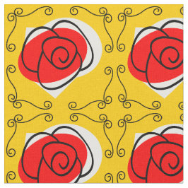 Impressão tecido Rosa para cantos espanhol