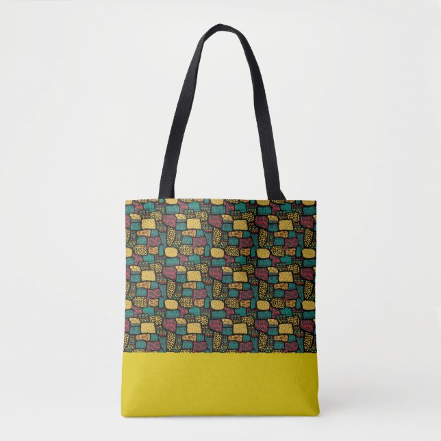Impressão Tote Bag Africano (Frente)