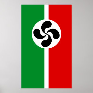 Impressão transversal Basque