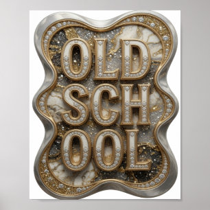 Impressão Trendy Gold OLD SCHOOL