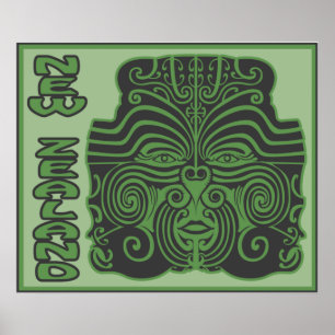 Impressão tribal do poster da arte de Nova