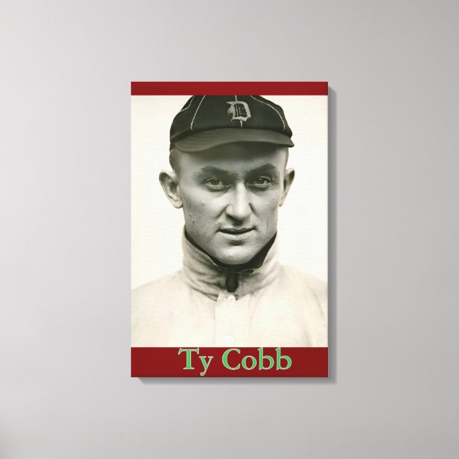 Impressão Ty Cobb (Frente)