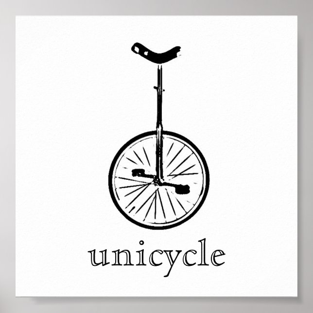 impressão unicycle (Frente)